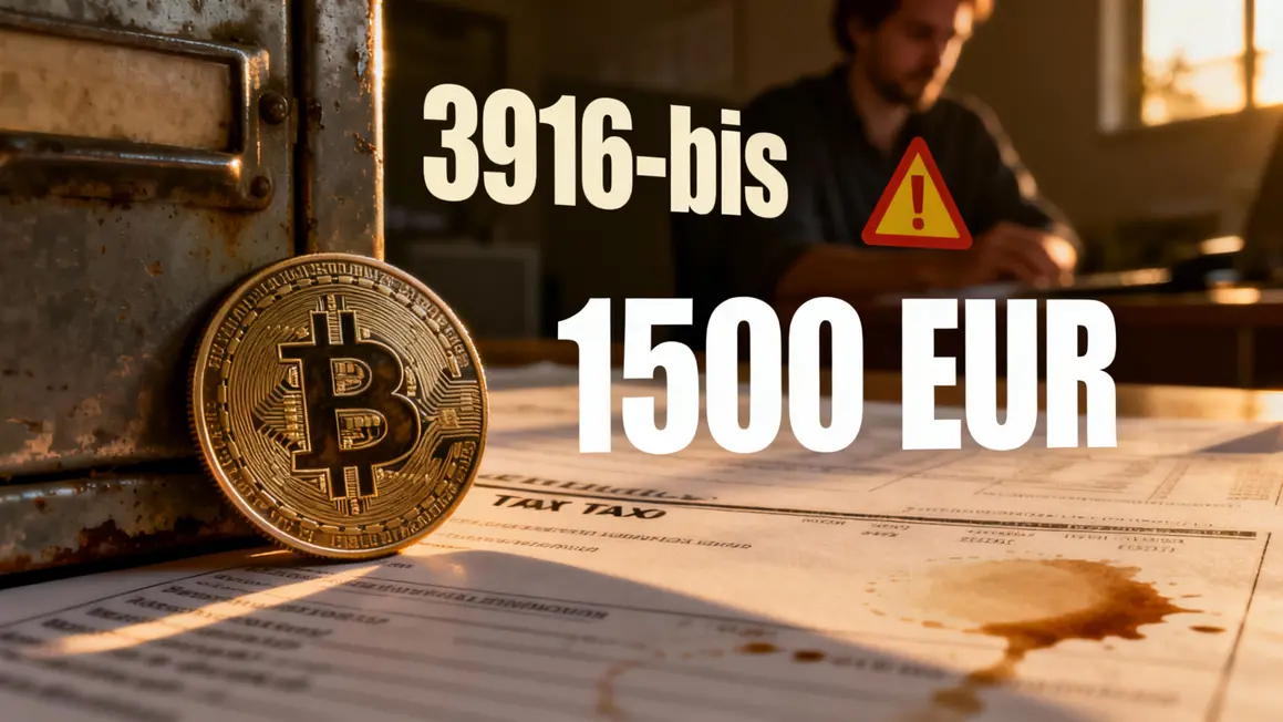 Formulaire 3916-bis crypto fiscalité trader