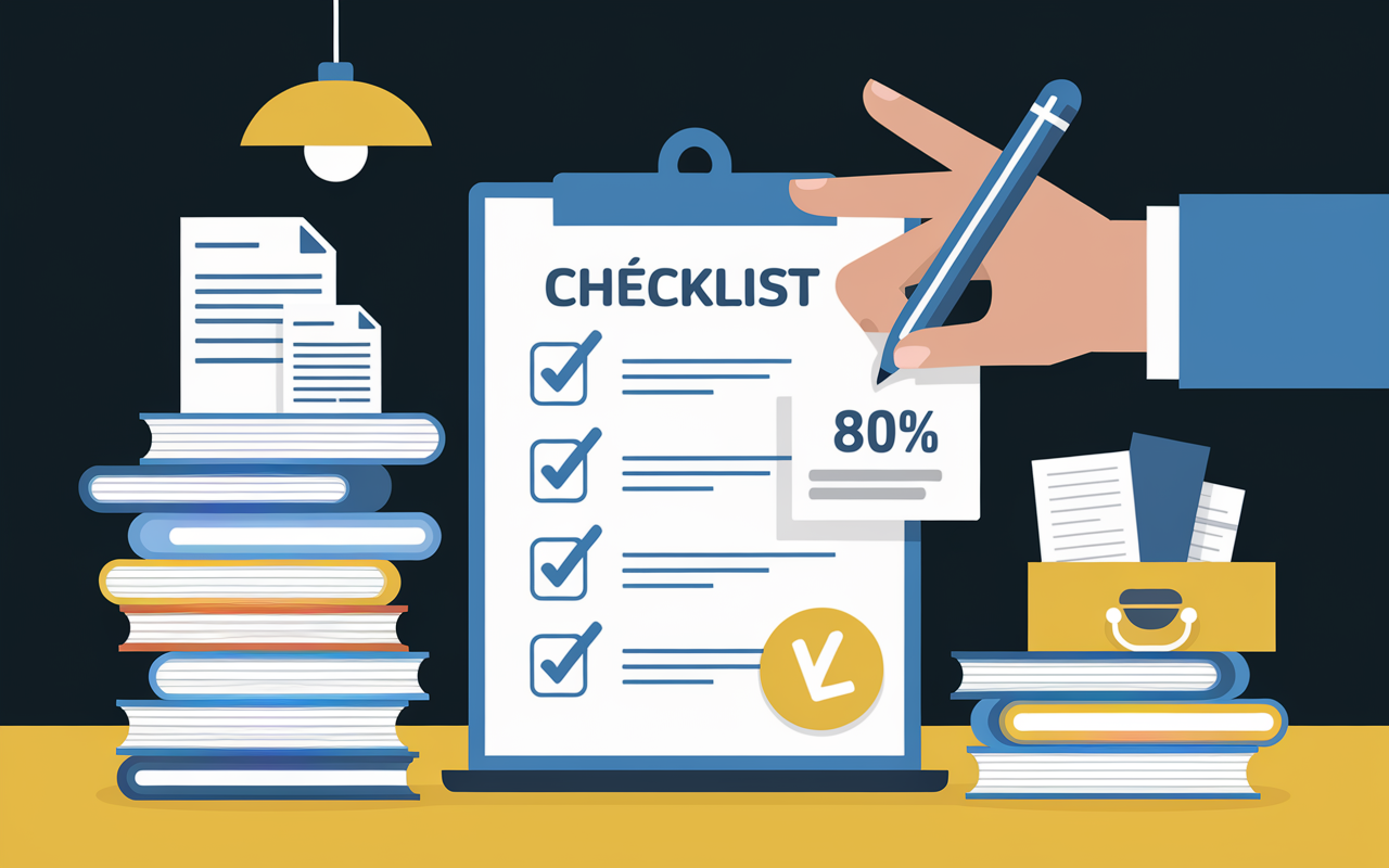checklist lender processing justificatifs immobilier
