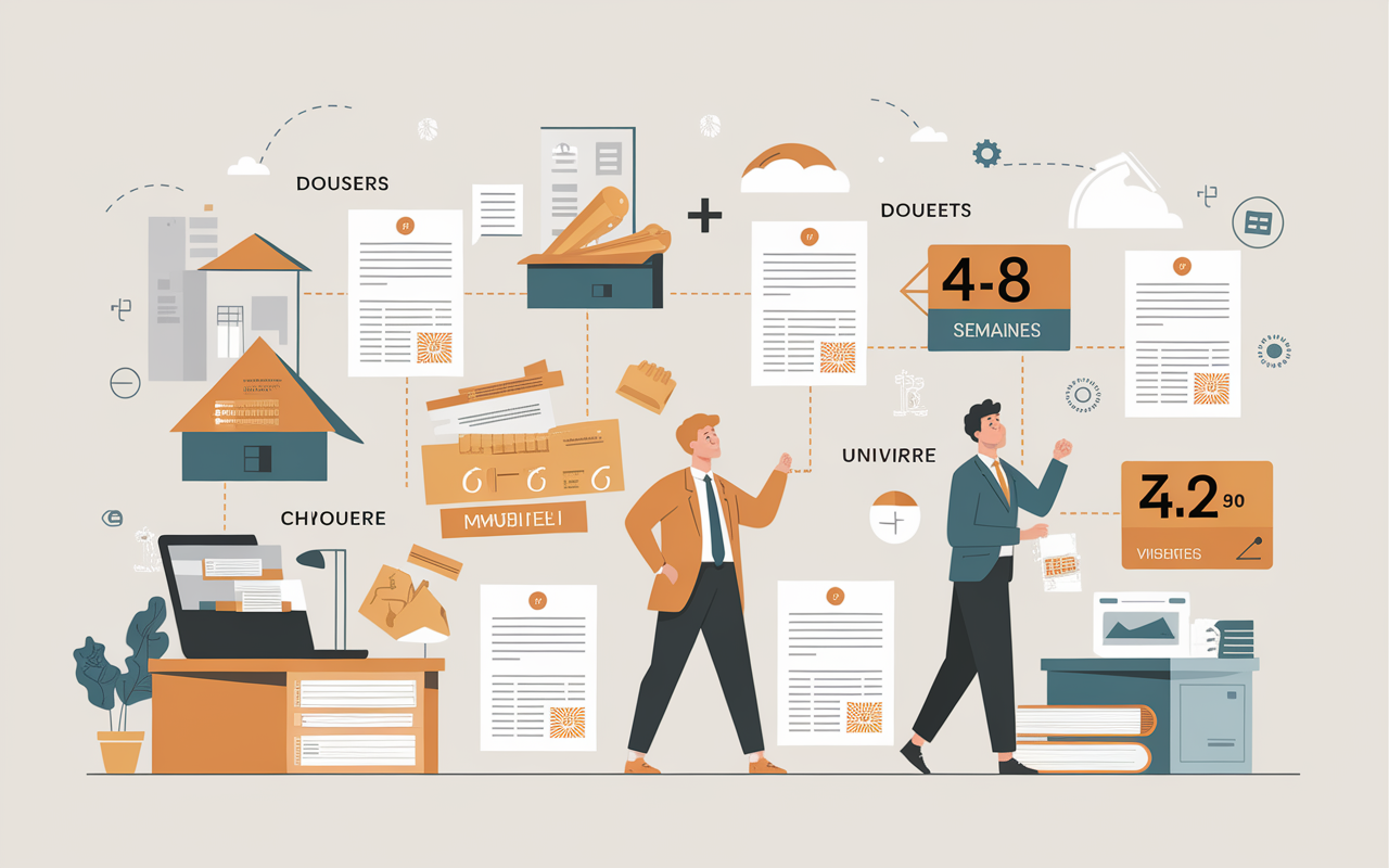 chronologie lender processing dossier immobilier