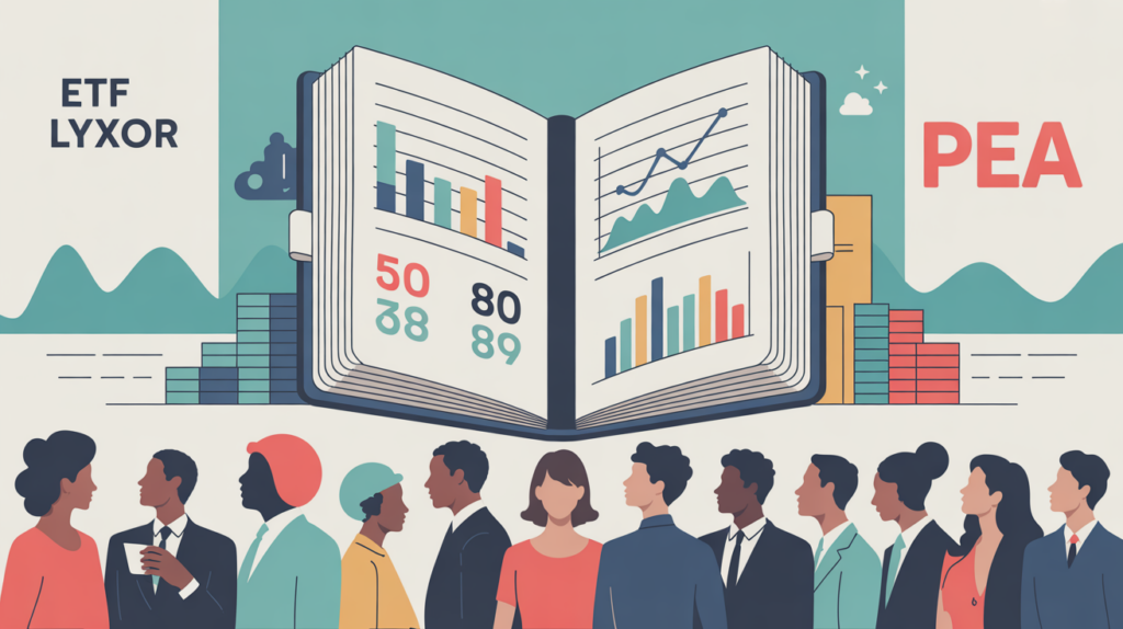 lyxor pea s patrimoine financier graphique
