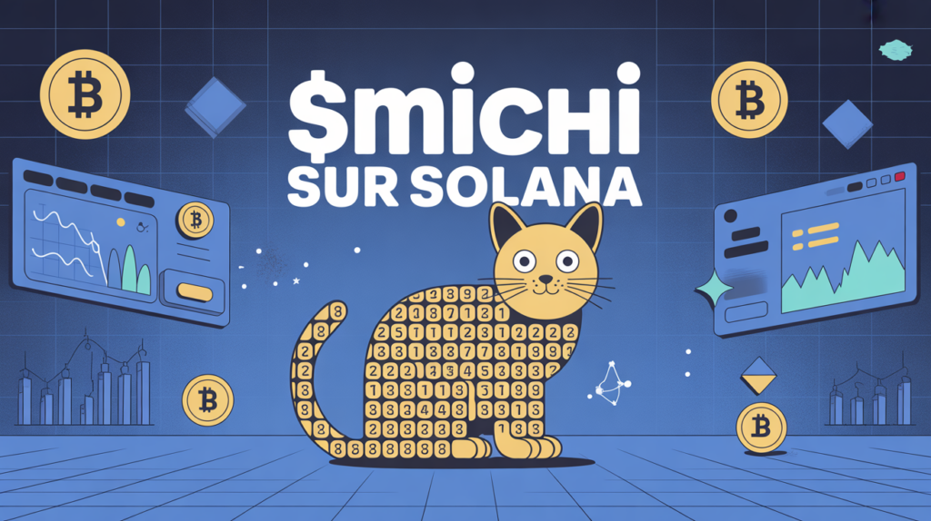 $michi image blockchain stylisée