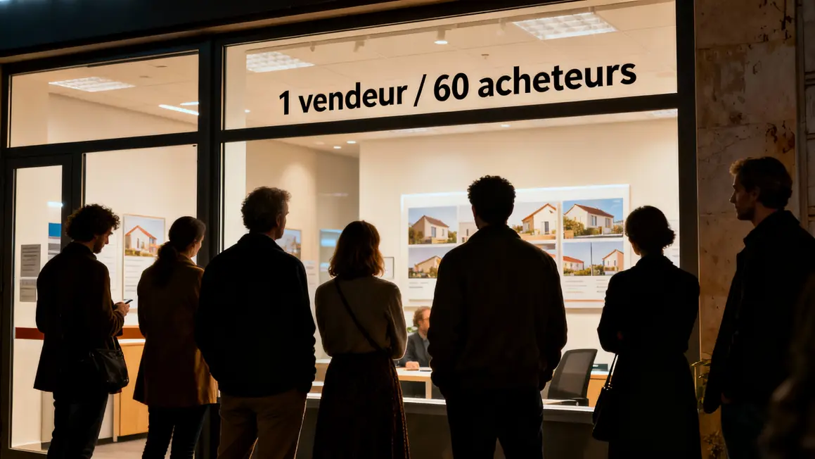 Agence immobilière tension offre demande