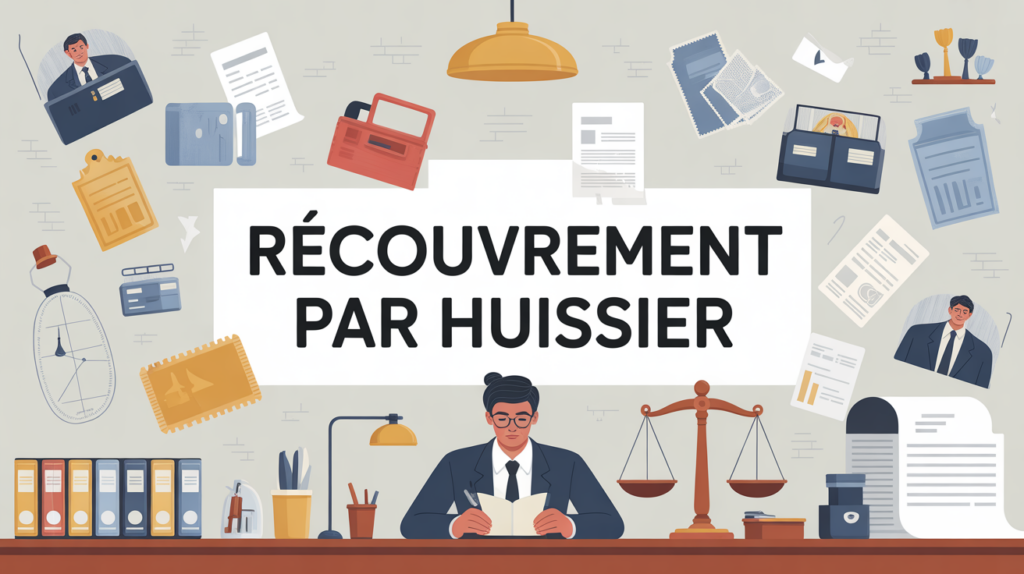 Illustration huissier à partir de quelle somme un huissier intervient