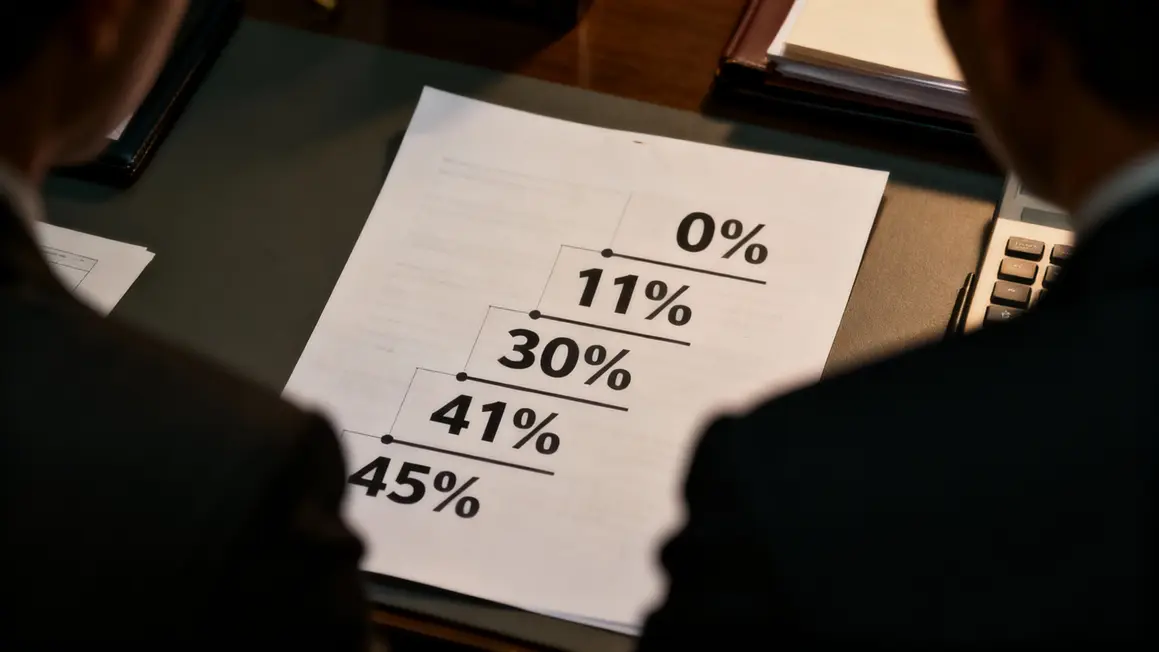 Tableau avec tranches d'impôt 2026 analysées
