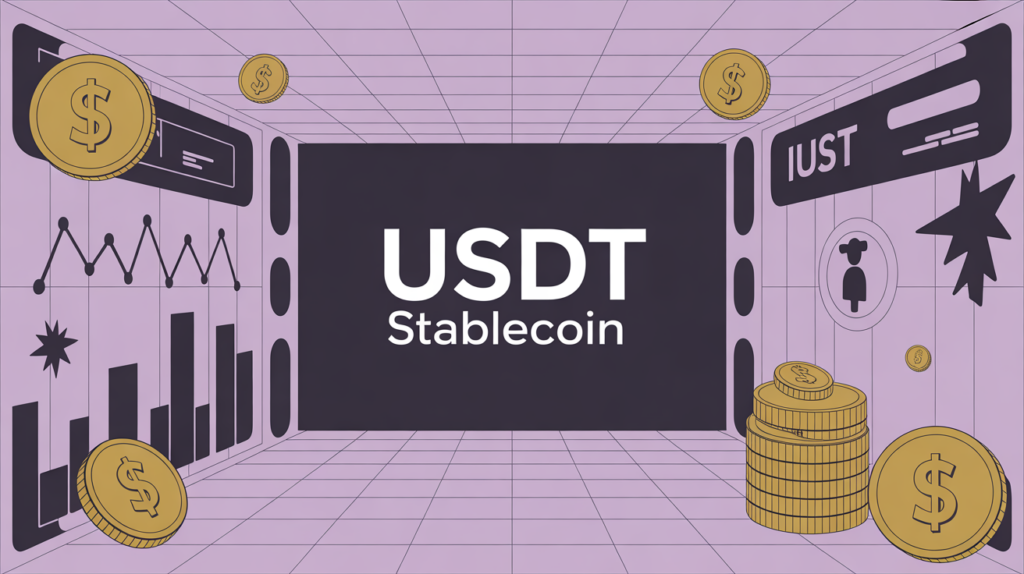 usdt c'est quoi portefeuille stablecoin illustration