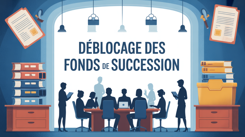 bureau de notaire déblocage fonds succession