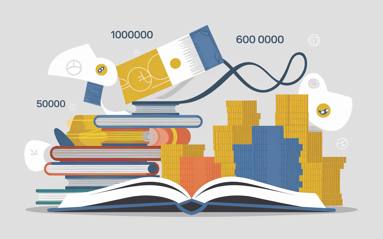 visuel livret b pile livres tirelire euro
