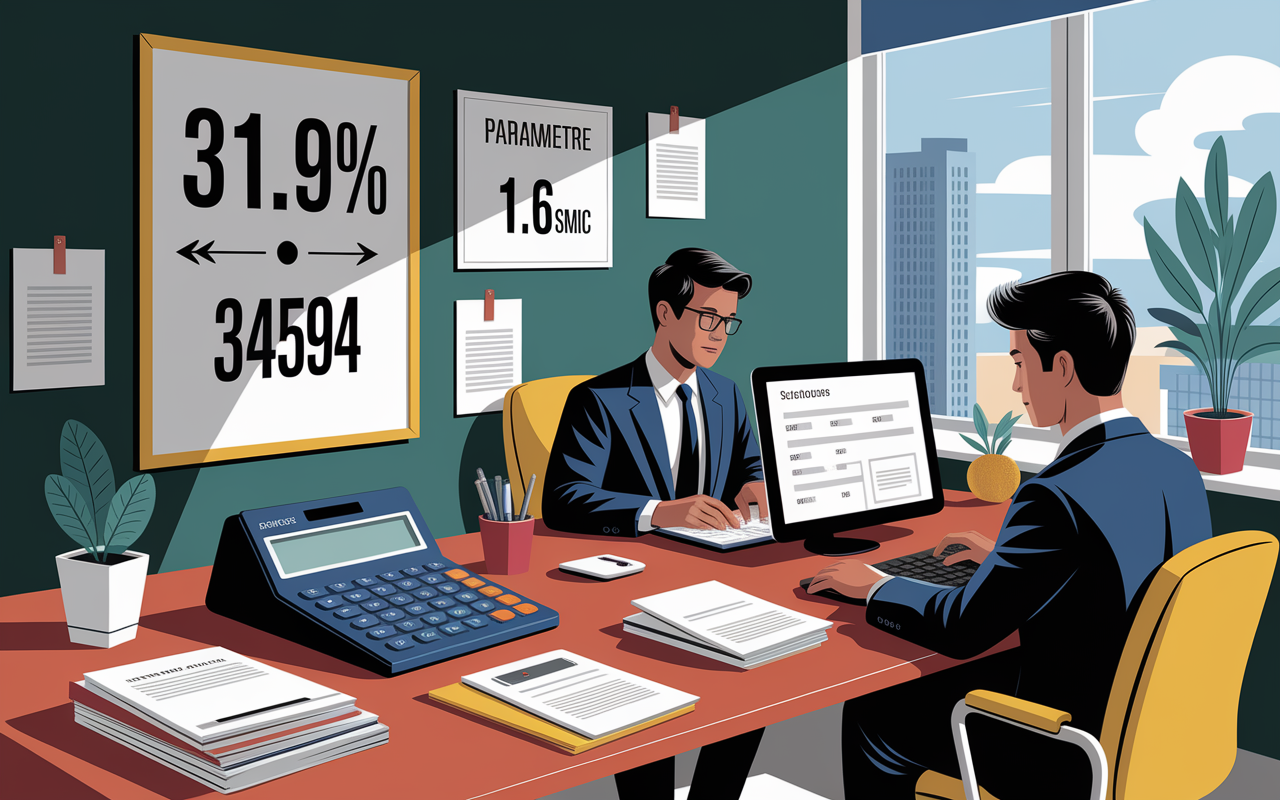 Calcul tableau réduction fillon 2025