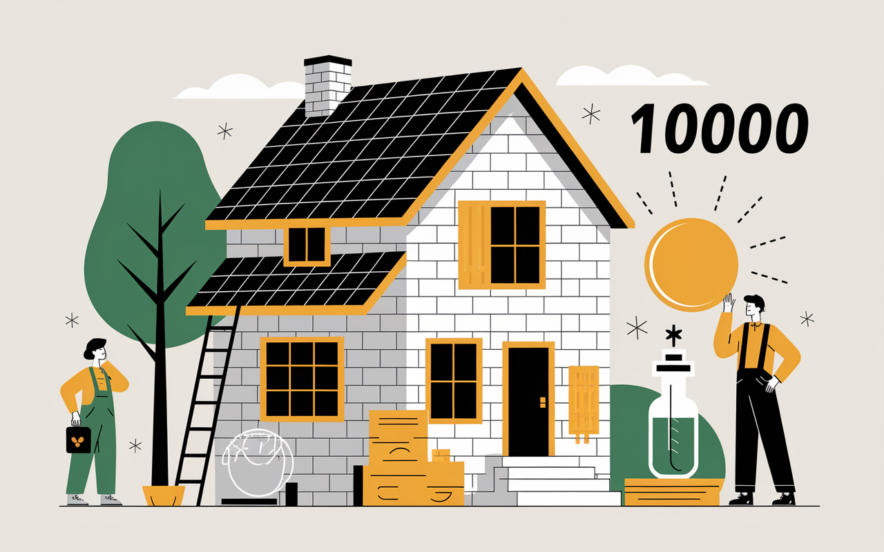 taxe foncière exonération image maison travaux énergie