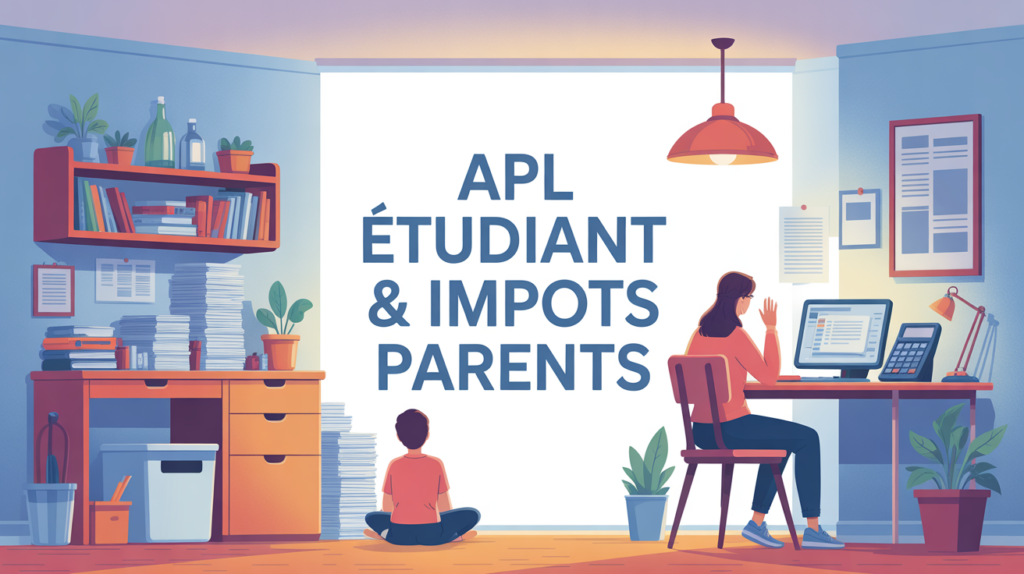 apl étudiant et impôts parents appartement étudiant lumineux
