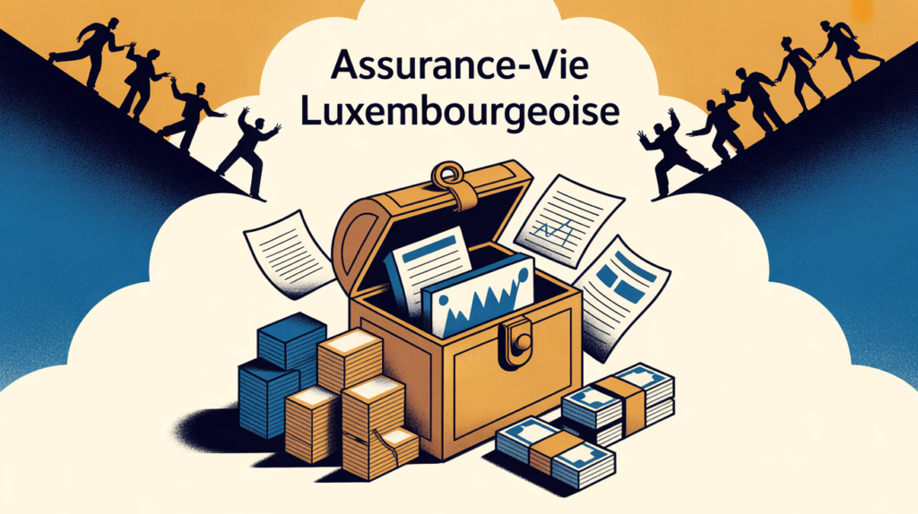 assurance-vie luxembourgeoise inconvénients illustration coffre ouvert