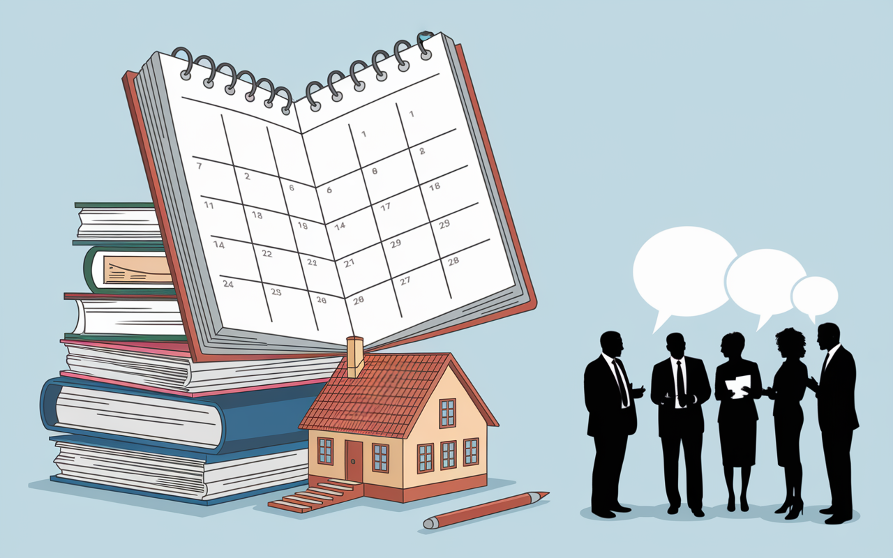combien de temps pour une succession calendrier délai