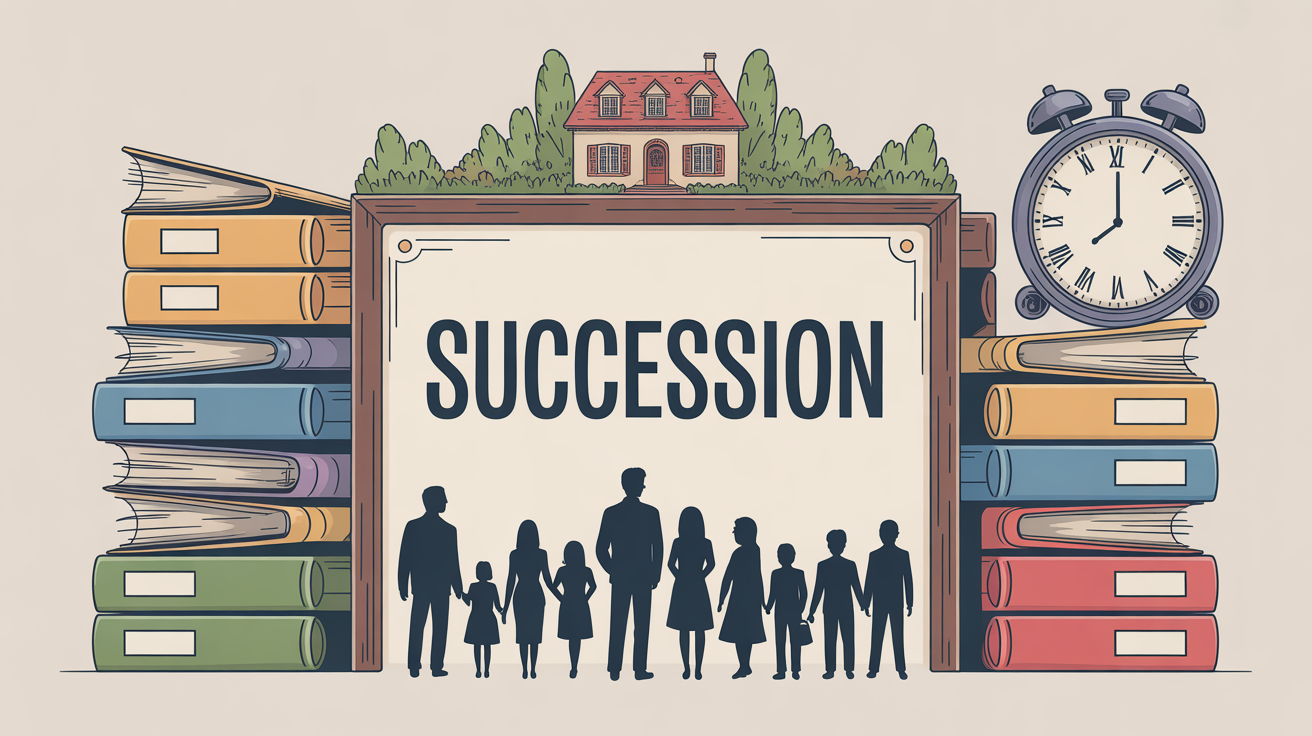 combien de temps pour une succession illustration notaire