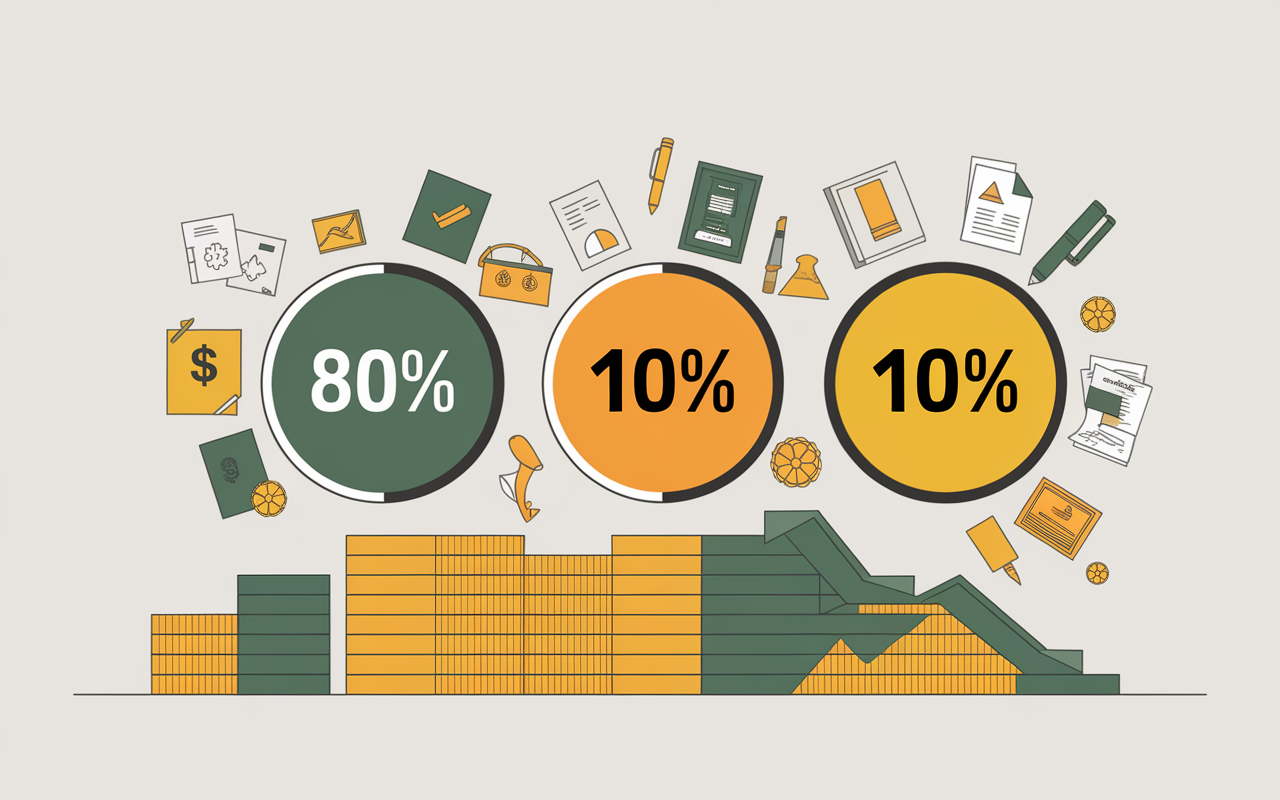 graphique circulaire repartition frais de notaire