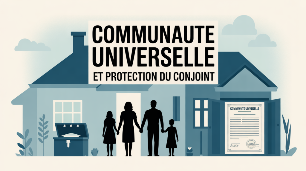 famille et couple communauté universelle déshériter devant notaire