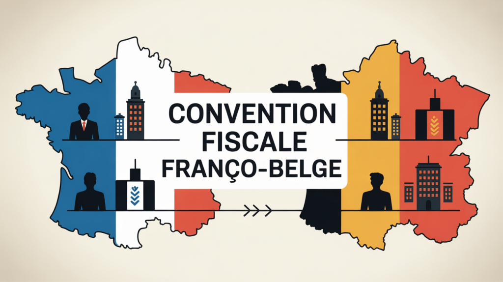 carte France Belgique convention fiscale franco belge