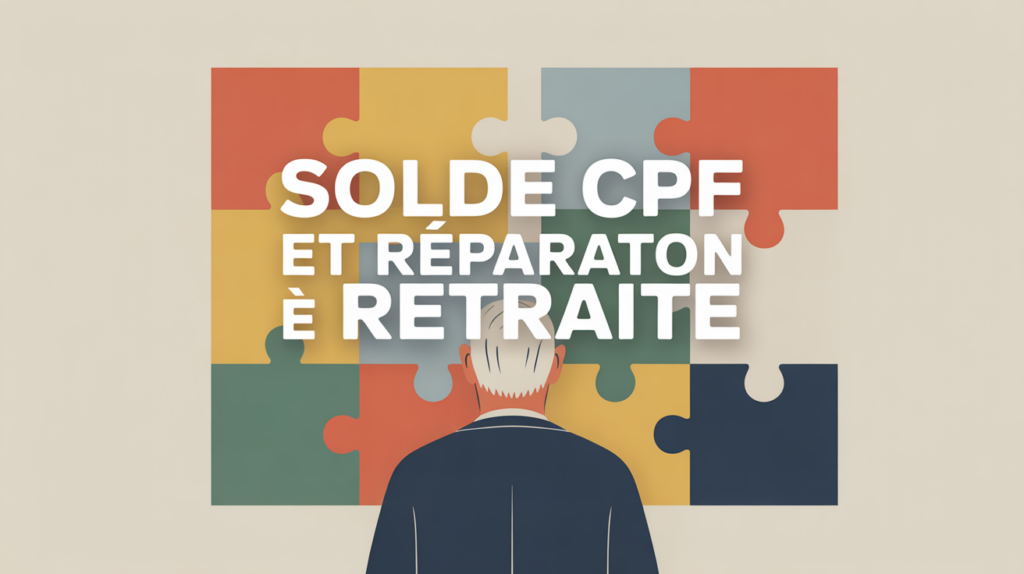 cpf non utilisé retraite puzzle age préparation retraite