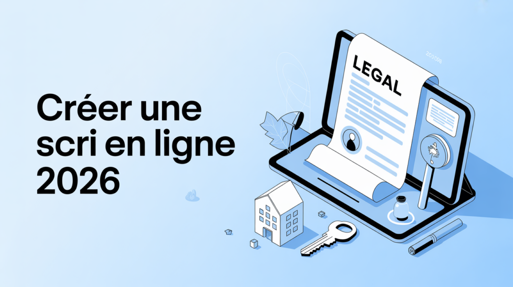 création sci en ligne tablette contrat immobilier