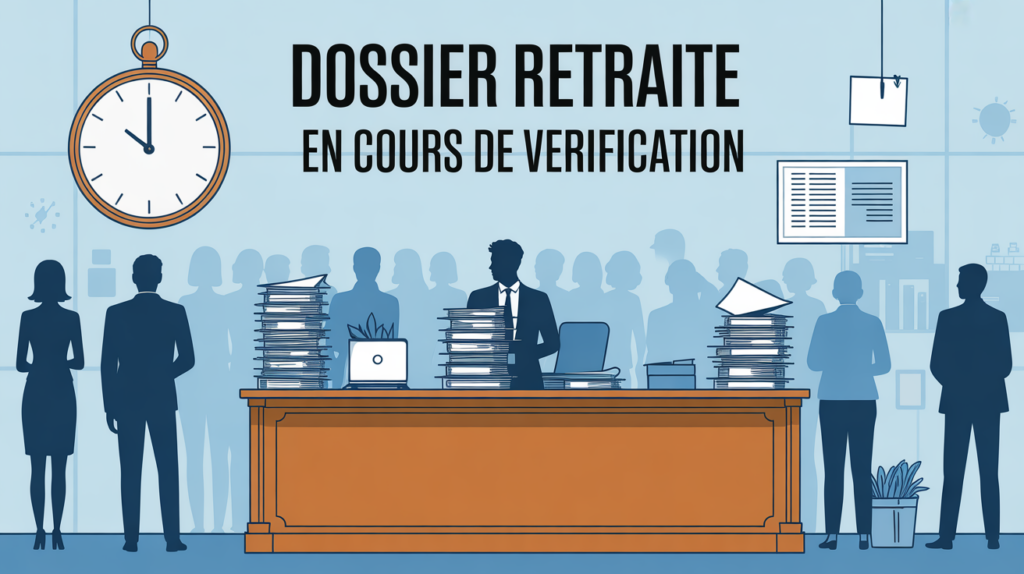 dossier retraite en cours de vérification combien de temps durée
