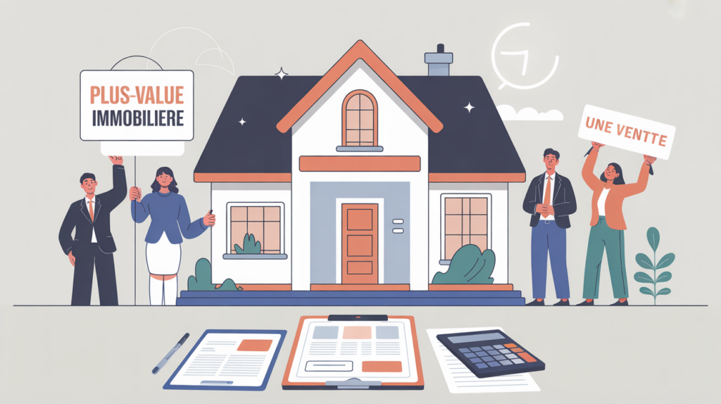 exonération plus value immobilière illustration maison
