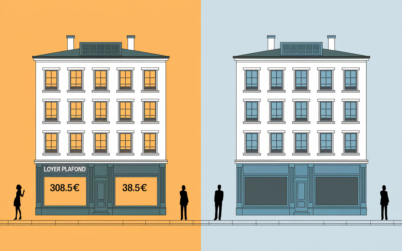 différence logement conventionné ou non immeuble loyer