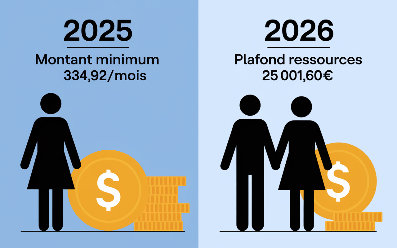nouvelle loi pension de réversion 2026 tableau montant plafond