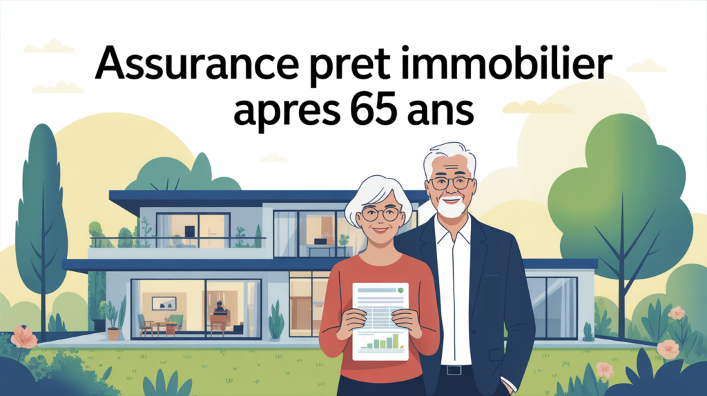 illustration taux assurance prêt immobilier après 65 ans couple senior