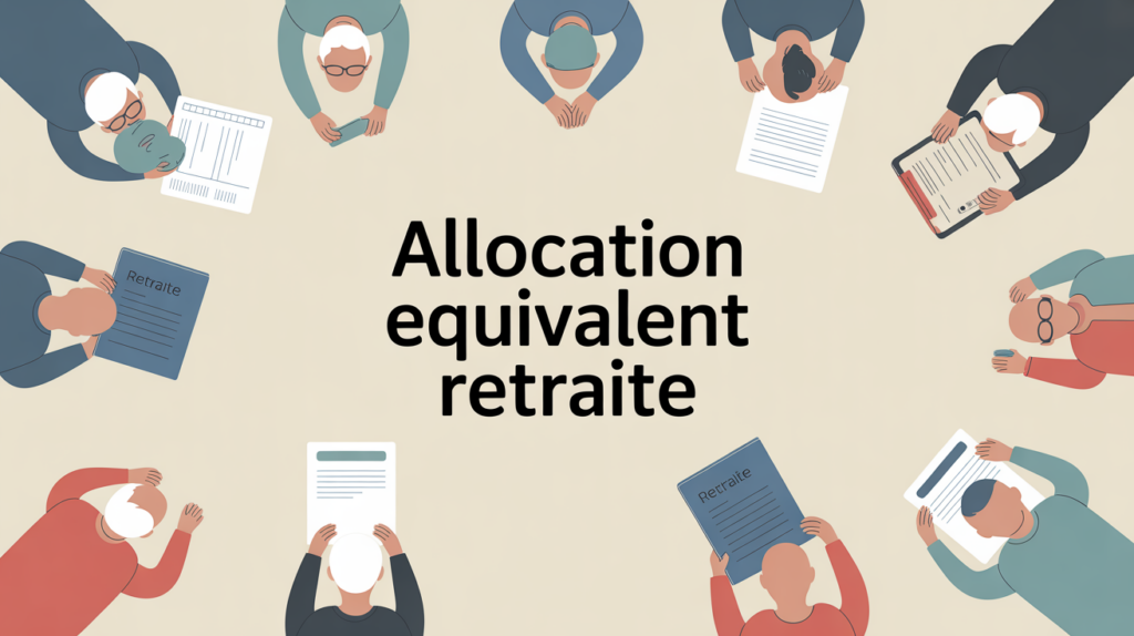 illustration allocation equivalent retraite seniors table