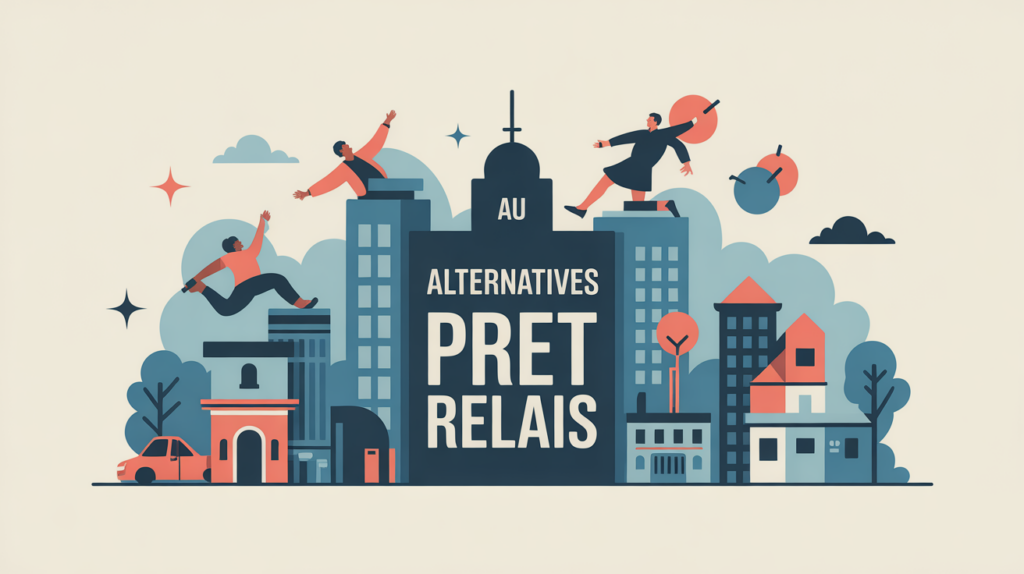 autre solution que le prêt relais illustration urbaine