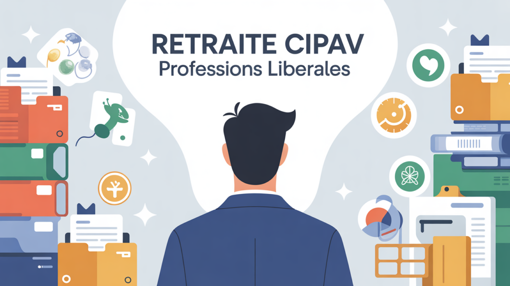 cipav retraite personnage dossiers graphiques