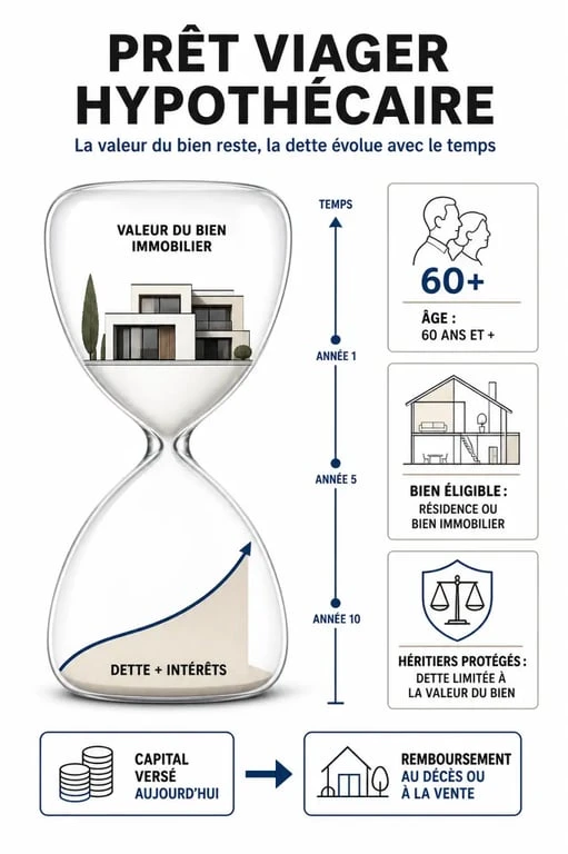 Fonctionnement et conditions d'éligibilité du prêt viager hypothécaire pour les seniors propriétaires