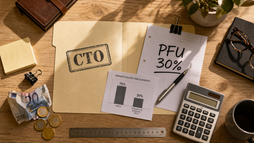 Fiscalite cto : PFU 30% vs barème progressif