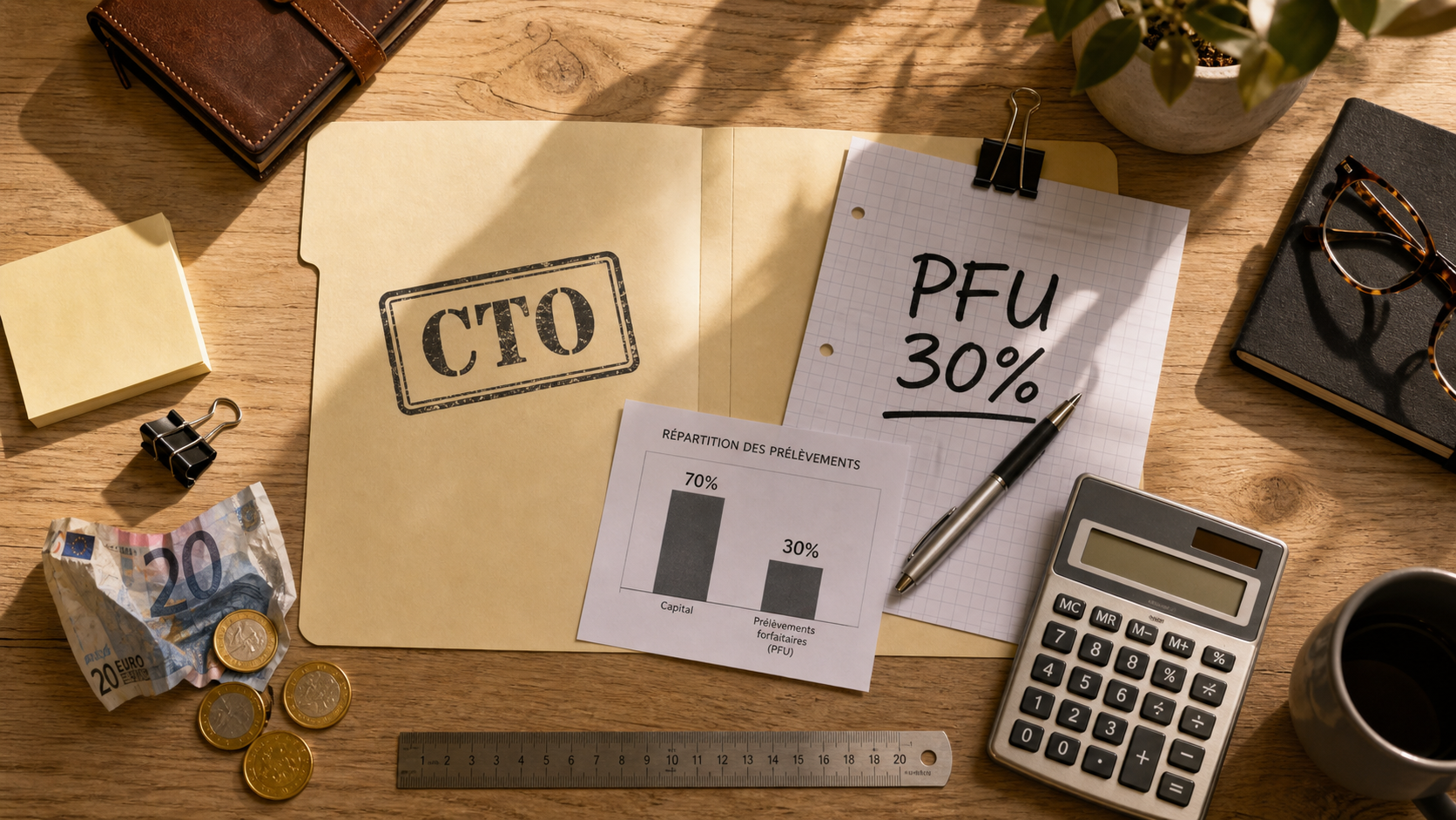 Fiscalite cto : PFU 30% vs barème progressif