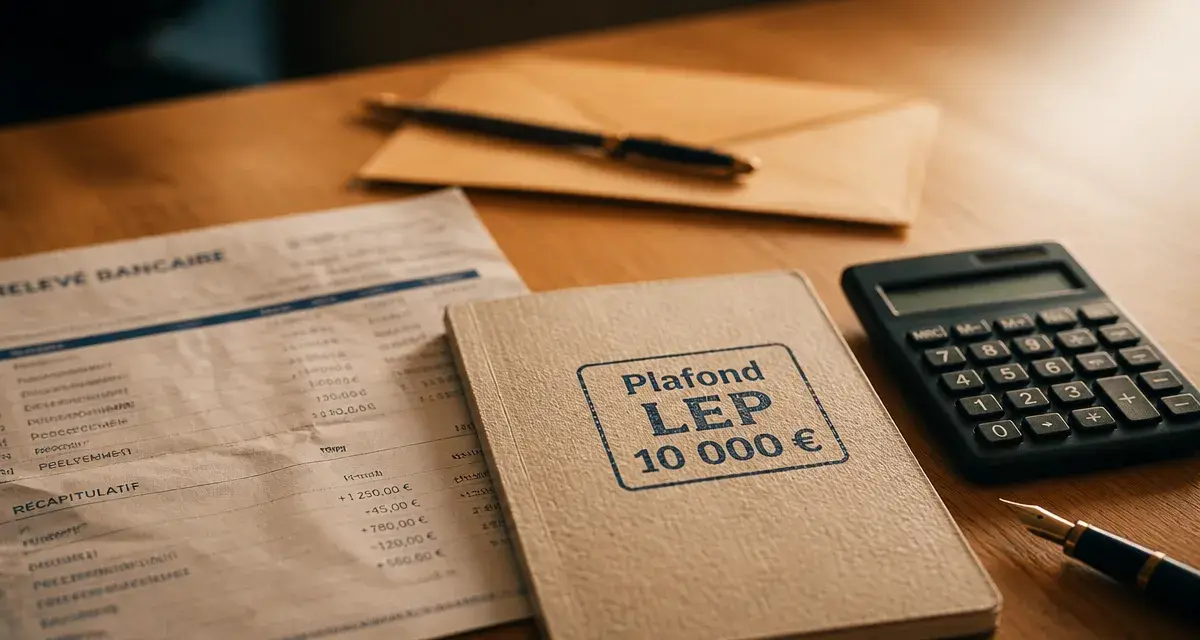 Quel est le plafond du LEP à 10 000 € ?