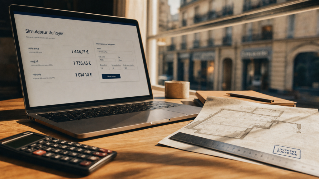 simulateur encadrement loyer Montpellier : calcul plafonds loyer