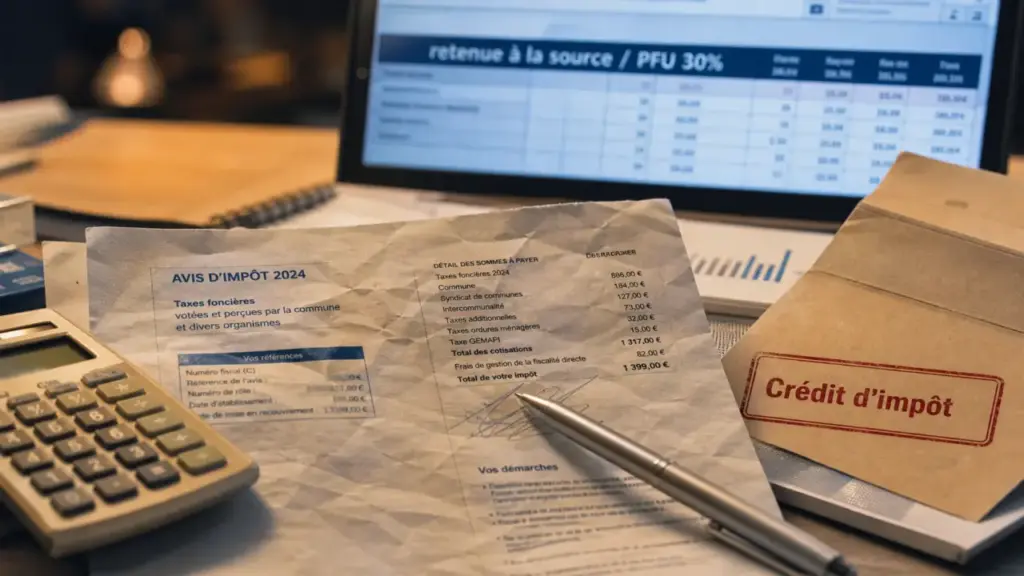 Double imposition Trade Republic : retenue à la source et crédit d’impôt