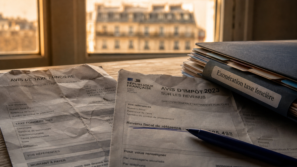 Exonération taxe foncière pour revenus modestes, conditions