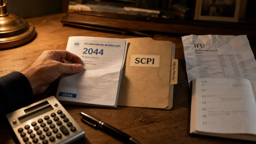 Micro foncier et SCPI : calcul fiscal immobilier réel