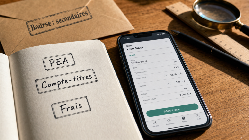 Où et comment acheter des actions : PEA, compte-titres, frais