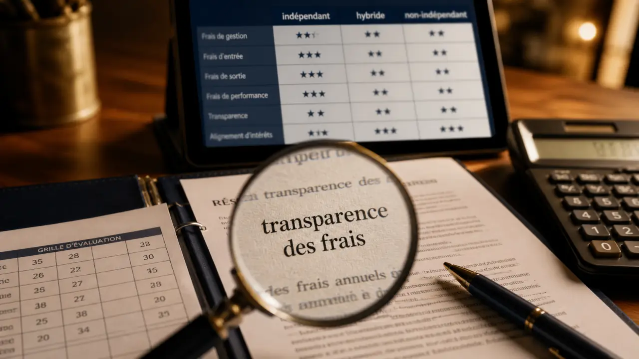 Classement cabinet gestion de patrimoine : frais et suivi indépendant ou hybride
