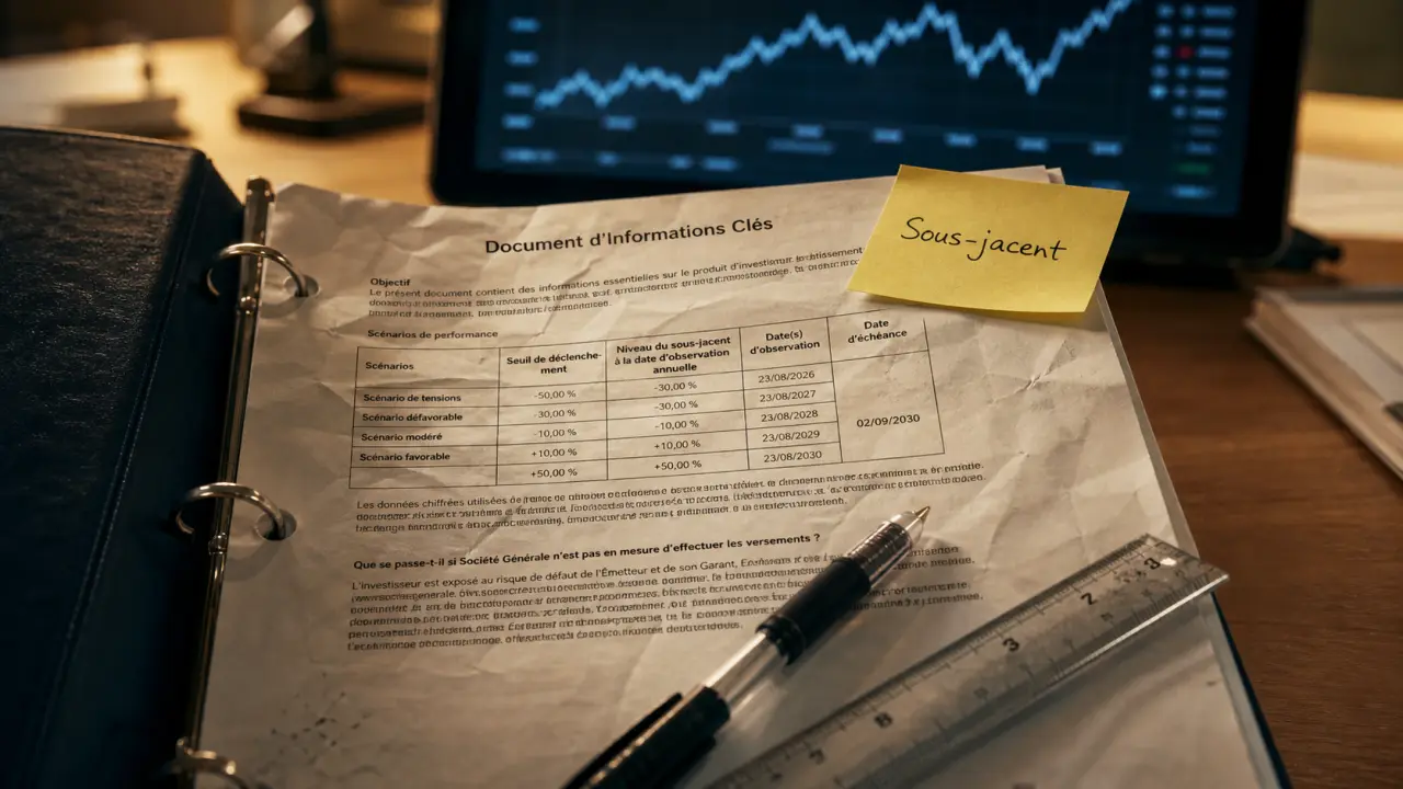 Définition produits structurés : rendement conditionnel et protection du capital