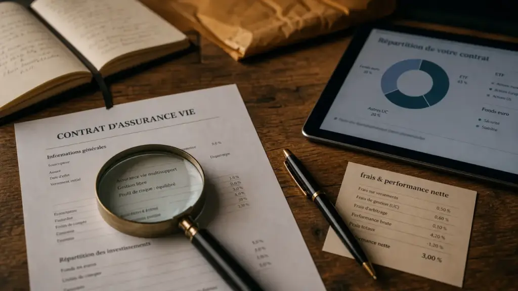 Meilleure assurance vie gestion pilotée : ETF, frais et profil