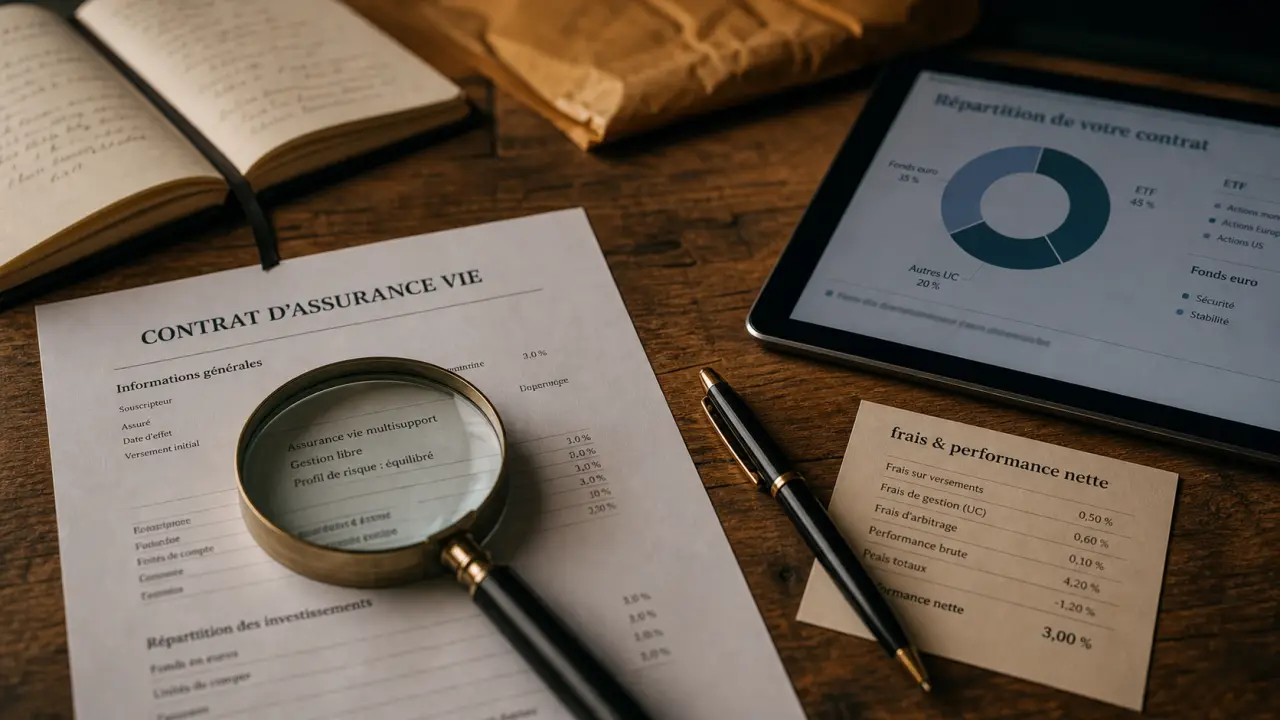 Meilleure assurance vie gestion pilotée : ETF, frais et profil