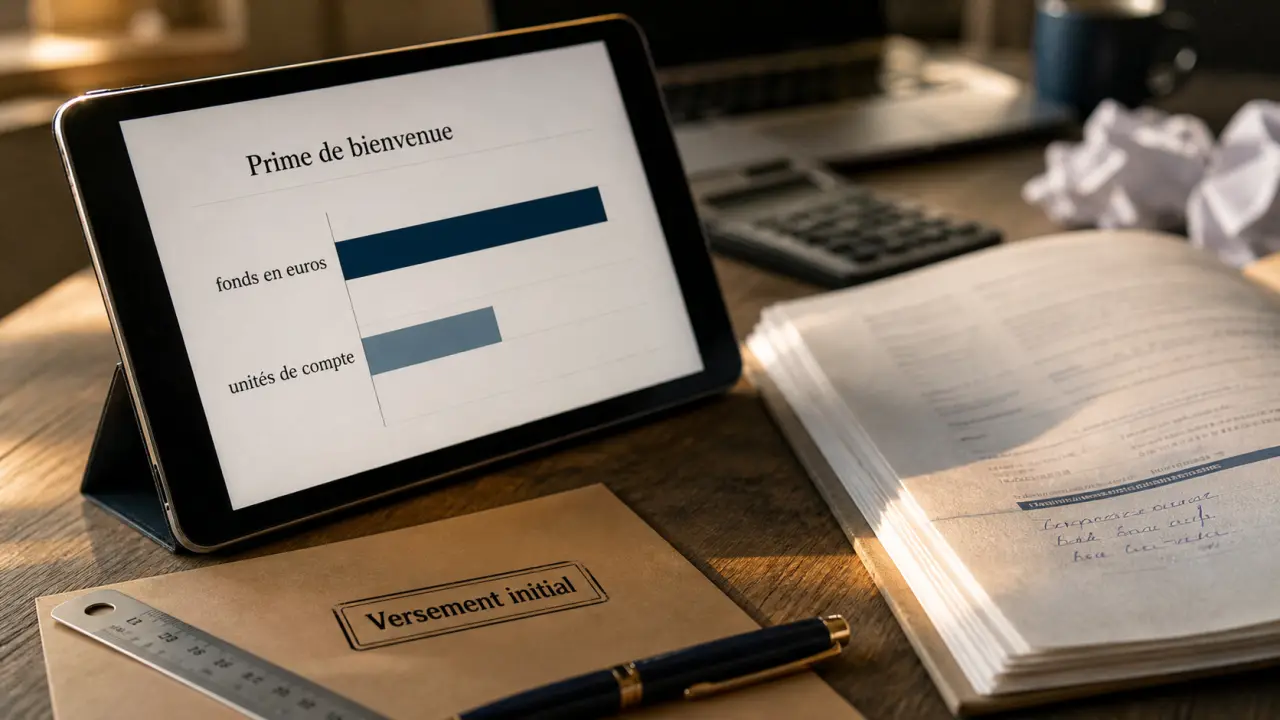Offre fortuneo assurance vie : prime 100 à 300 € pour unités de compte