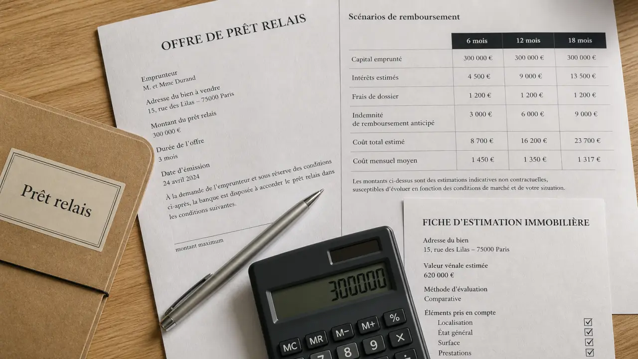 Quel est la meilleure banque pour le prêt relais ? taux et délais à comparer