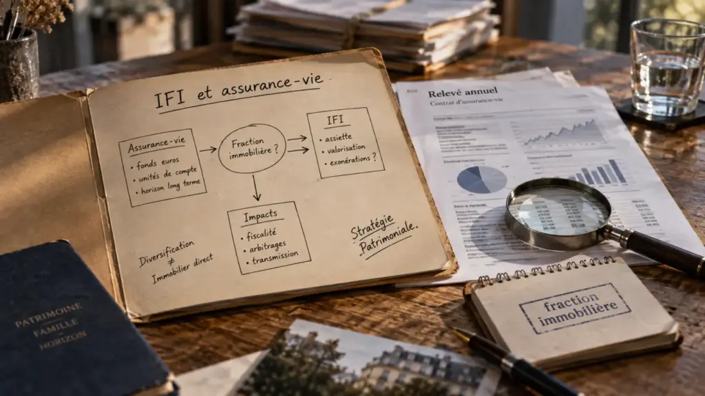 ISF et assurance vie : part IFI à déclarer selon contrat et immobilier