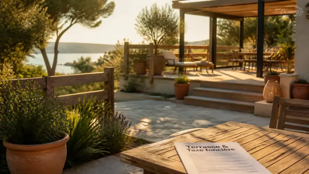 Terrasse taxe foncière : terrasse et impôt foncier en France