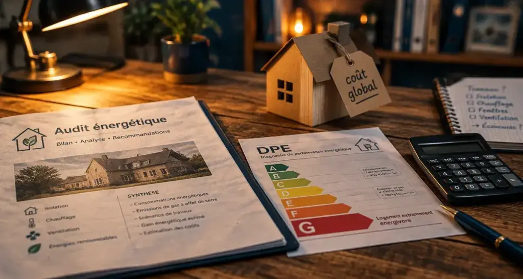 Acheter une maison DPE G : audit énergétique et décote à vérifier