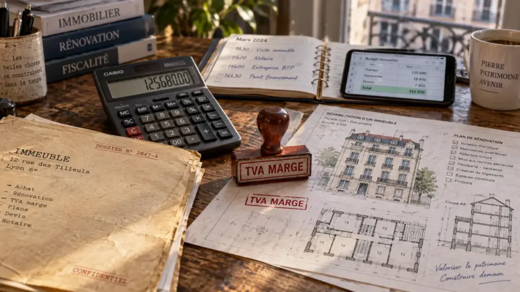 Marchand de bien tva : dossier TVA marge et calcul